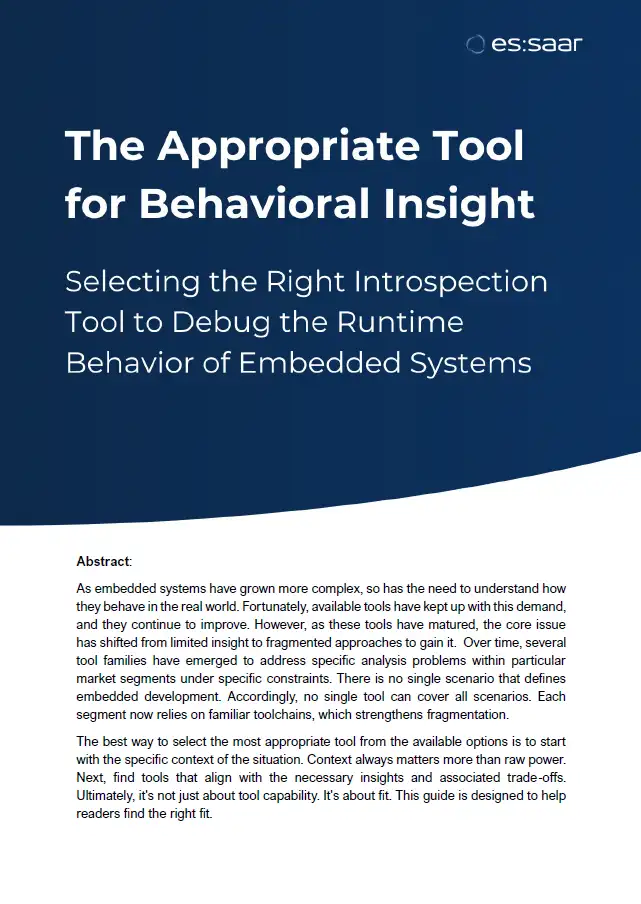 Whitepaper "The Appropriate Tool for Behavioral Insight"